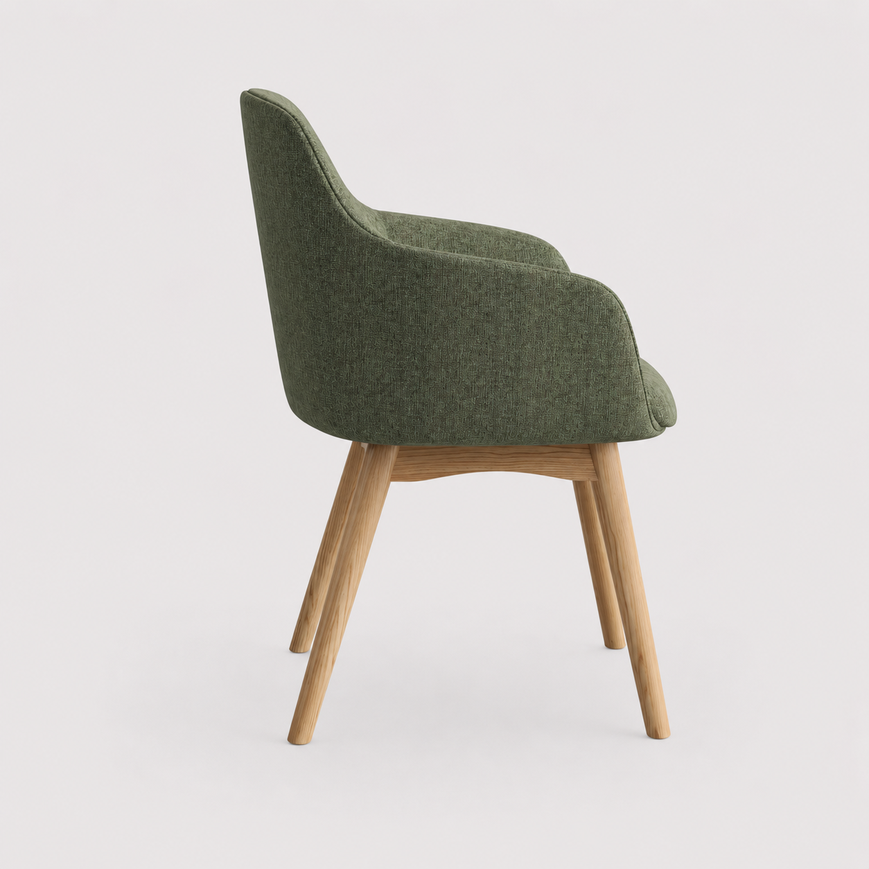Aspen Timber 4 Leg Chair - Olive