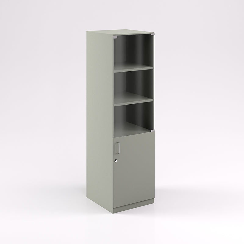 Glass Single Door Bookcase - Batger Australia