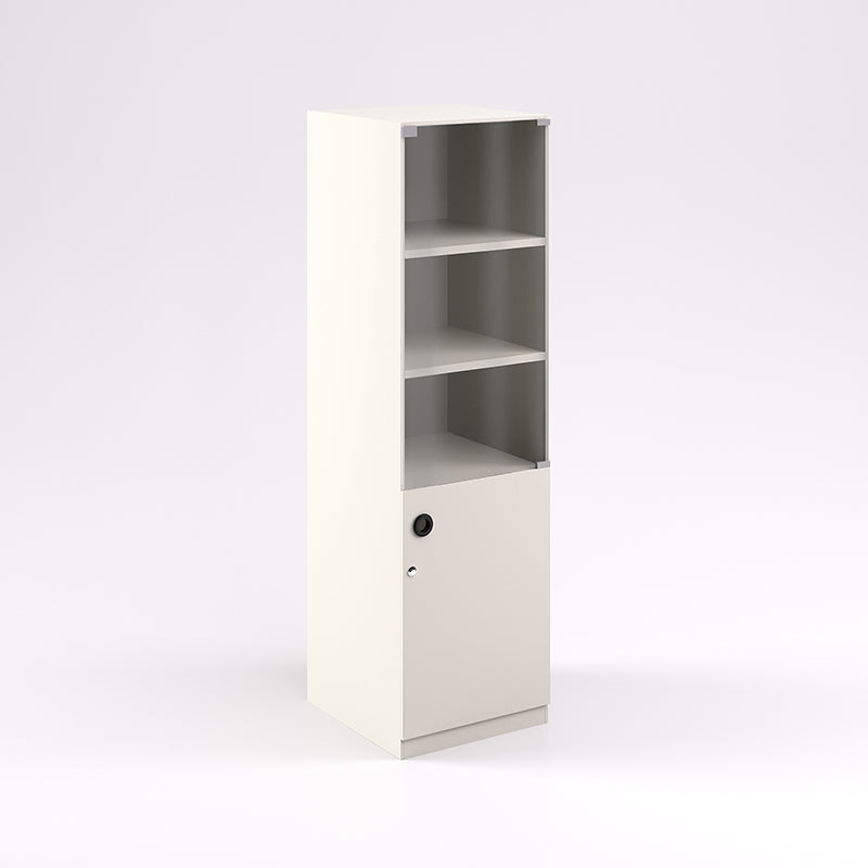 Glass Single Door Bookcase - Batger Australia