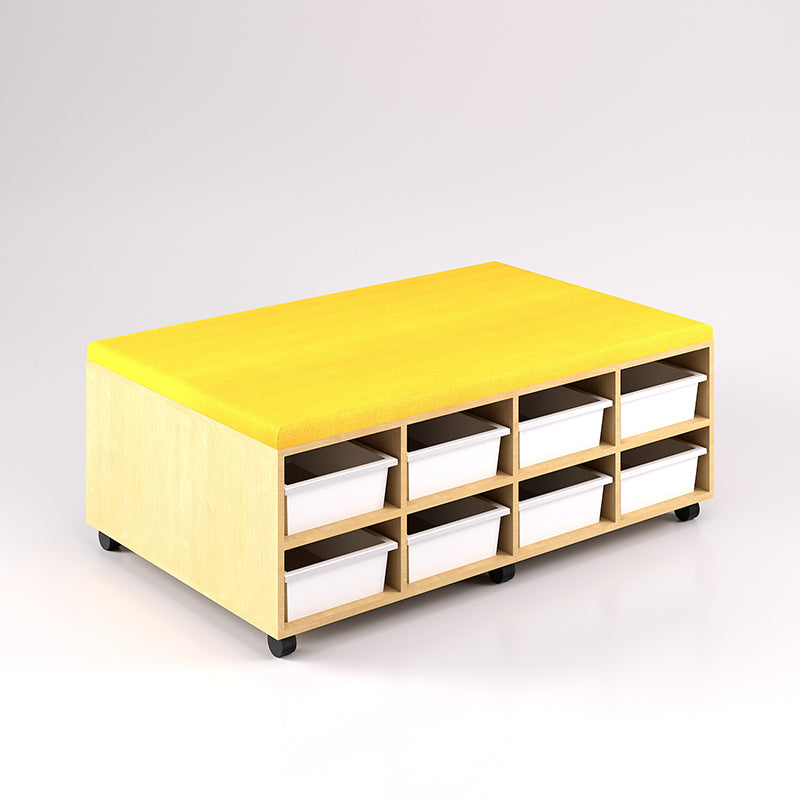 16 Tray Mobile Bench Cupboard (Double Sided)