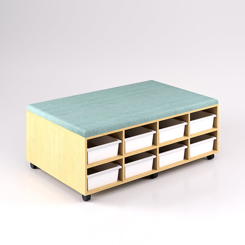 16 Tray Mobile Bench Cupboard (Double Sided)