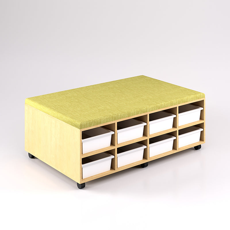 16 Tray Mobile Bench Cupboard (Double Sided)