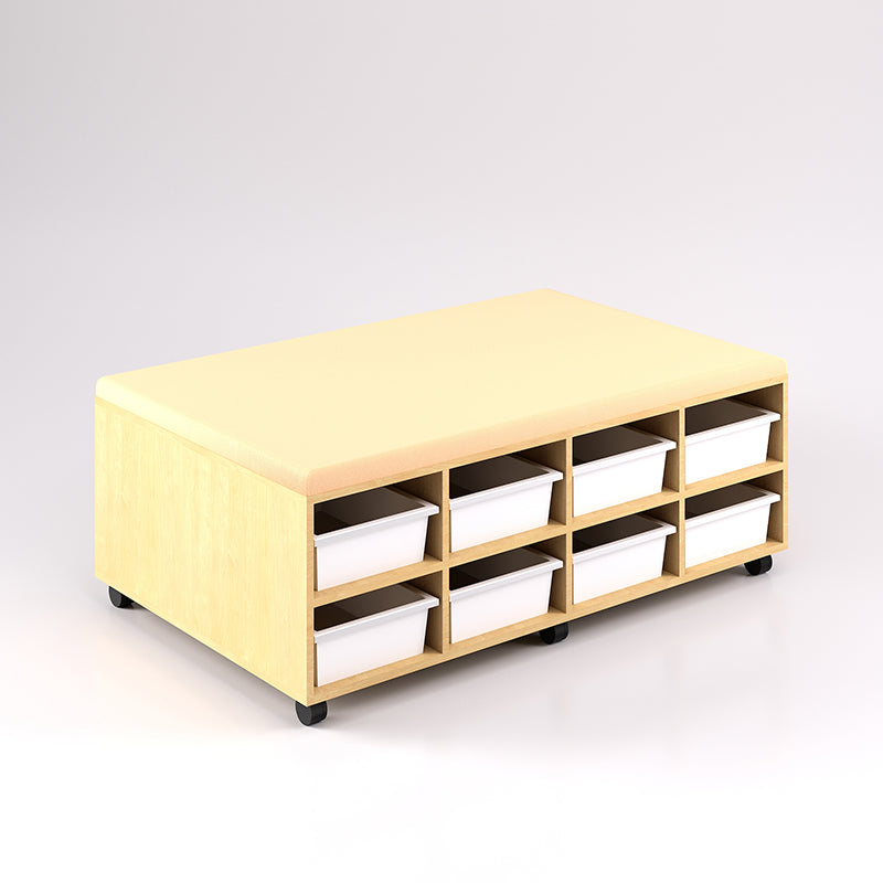 16 Tray Mobile Bench Cupboard (Double Sided)