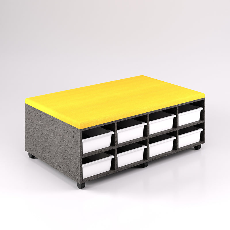 16 Tray Mobile Bench Cupboard (Double Sided)