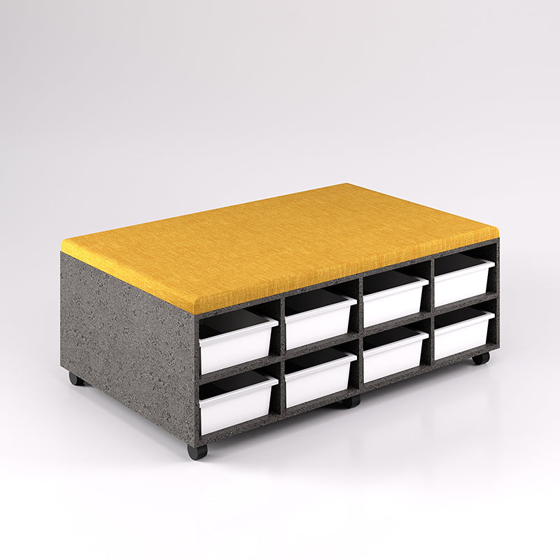 16 Tray Mobile Bench Cupboard (Double Sided)