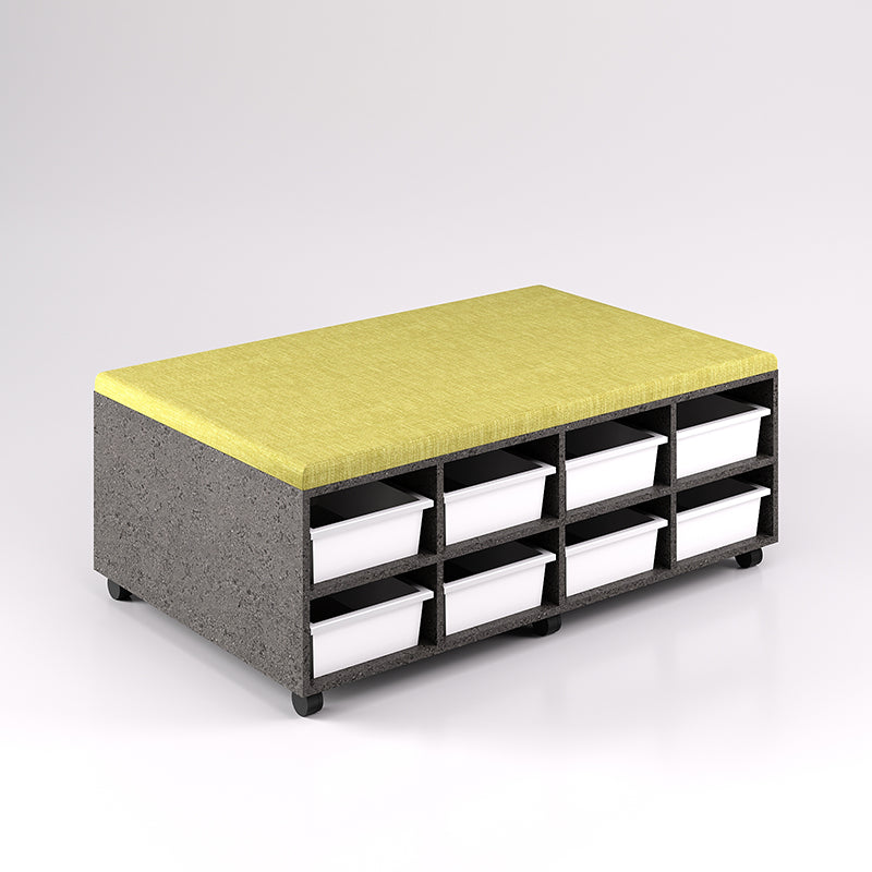 16 Tray Mobile Bench Cupboard (Double Sided)