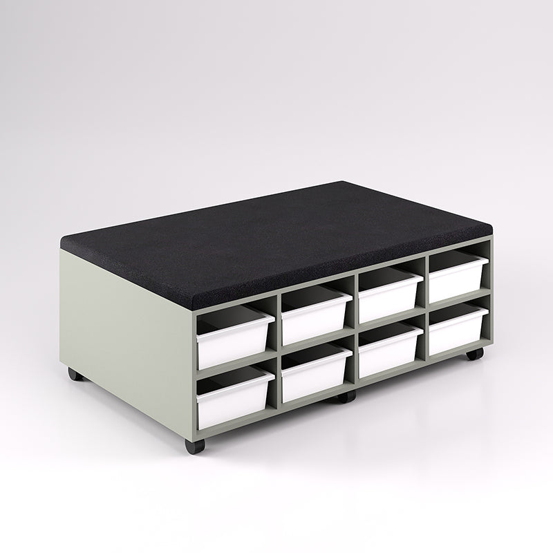 16 Tray Mobile Bench Cupboard (Double Sided)