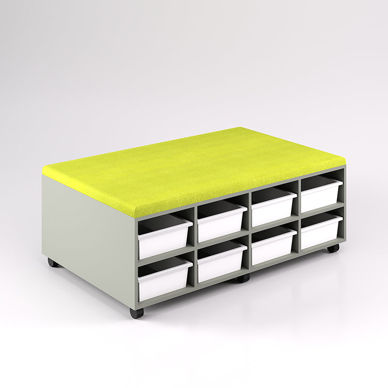 16 Tray Mobile Bench Cupboard (Double Sided)