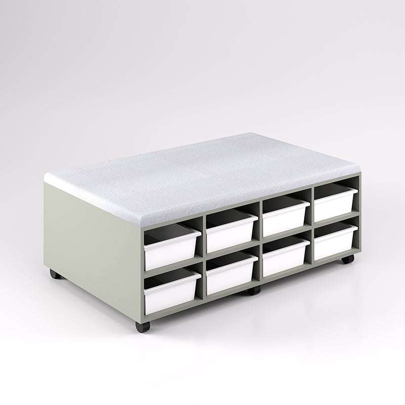 16 Tray Mobile Bench Cupboard (Double Sided)