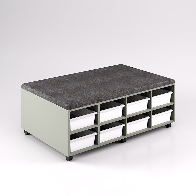 16 Tray Mobile Bench Cupboard (Double Sided)