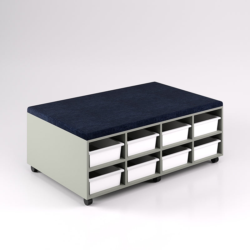 16 Tray Mobile Bench Cupboard (Double Sided)