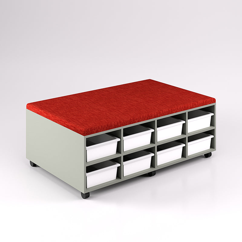 16 Tray Mobile Bench Cupboard (Double Sided)