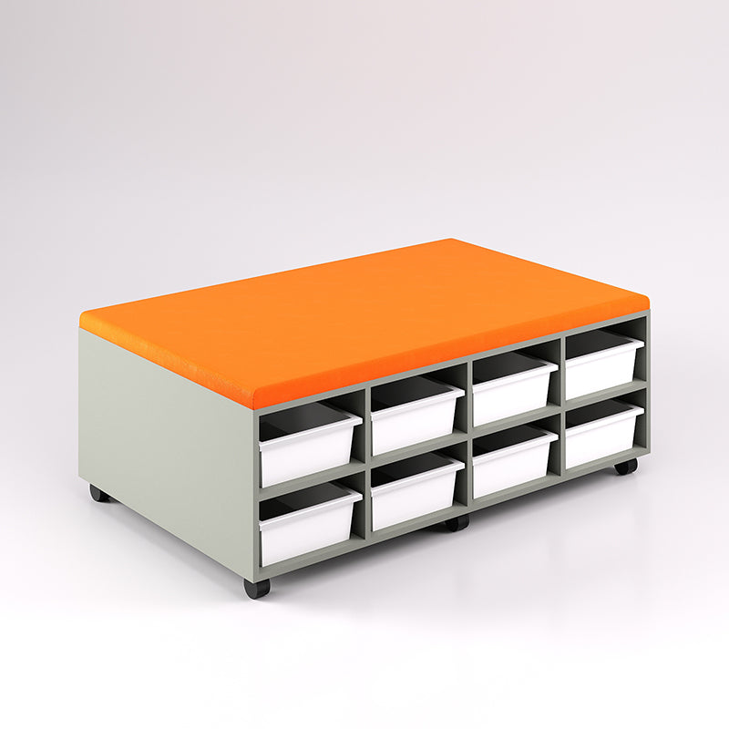 16 Tray Mobile Bench Cupboard (Double Sided)