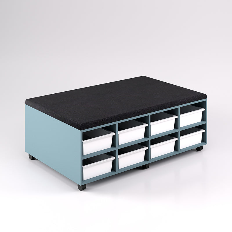 16 Tray Mobile Bench Cupboard (Double Sided)