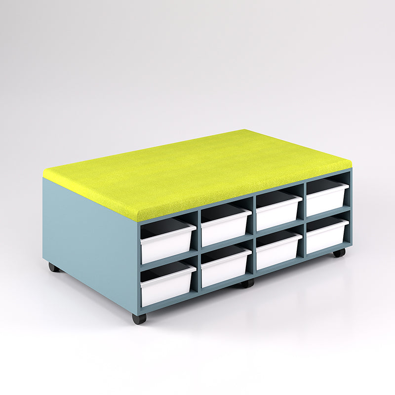 16 Tray Mobile Bench Cupboard (Double Sided)