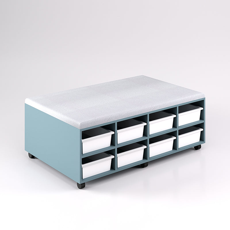 16 Tray Mobile Bench Cupboard (Double Sided)