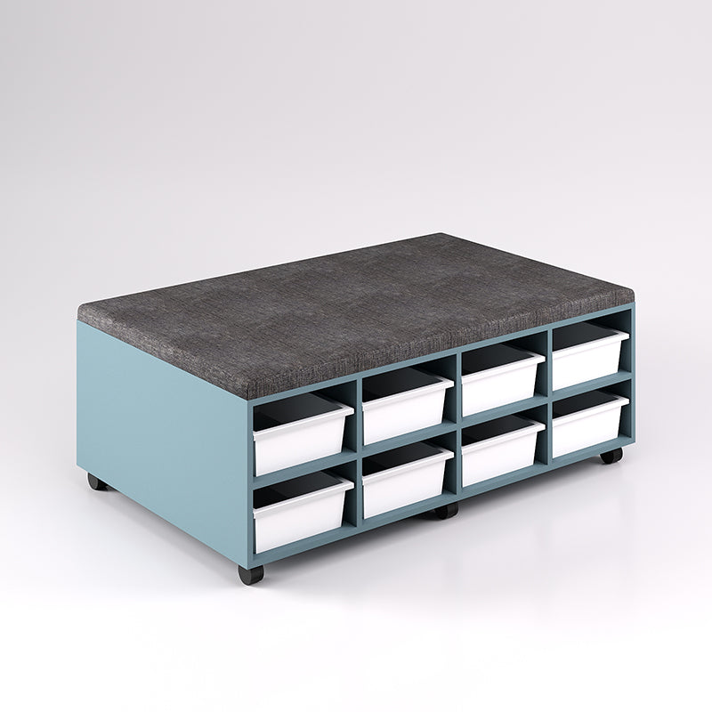 16 Tray Mobile Bench Cupboard (Double Sided)