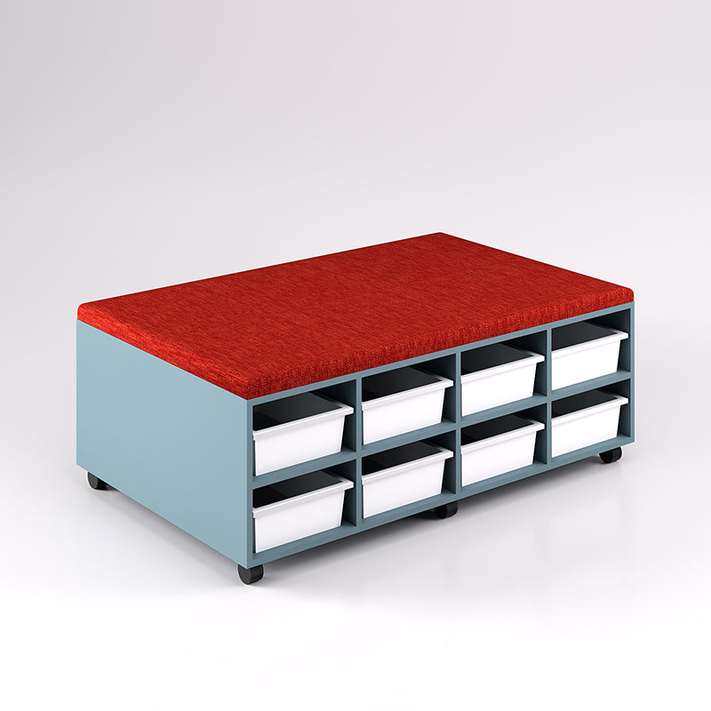 16 Tray Mobile Bench Cupboard (Double Sided)