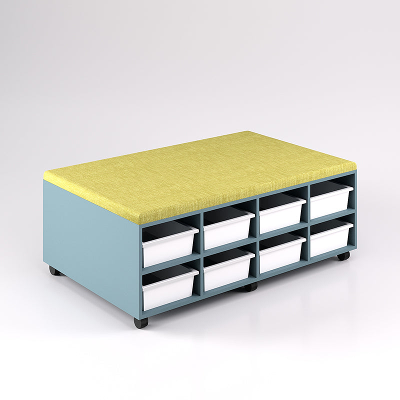 16 Tray Mobile Bench Cupboard (Double Sided)