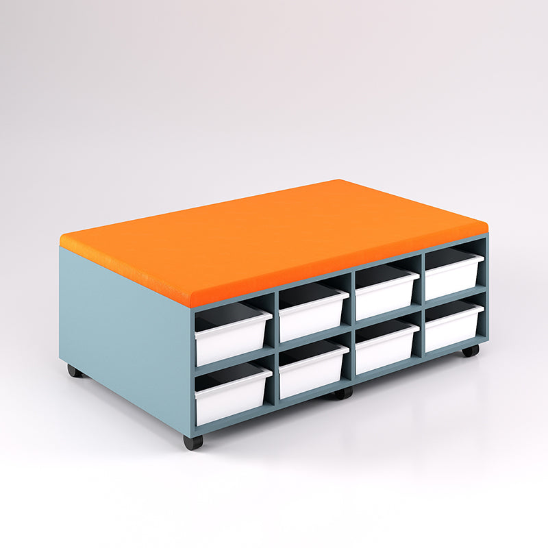 16 Tray Mobile Bench Cupboard (Double Sided)