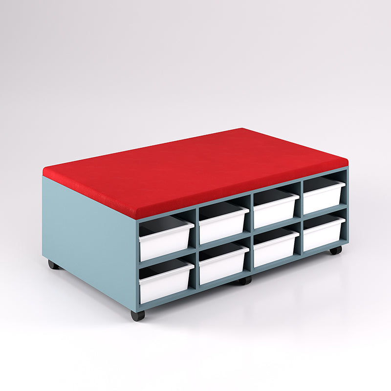 16 Tray Mobile Bench Cupboard (Double Sided)