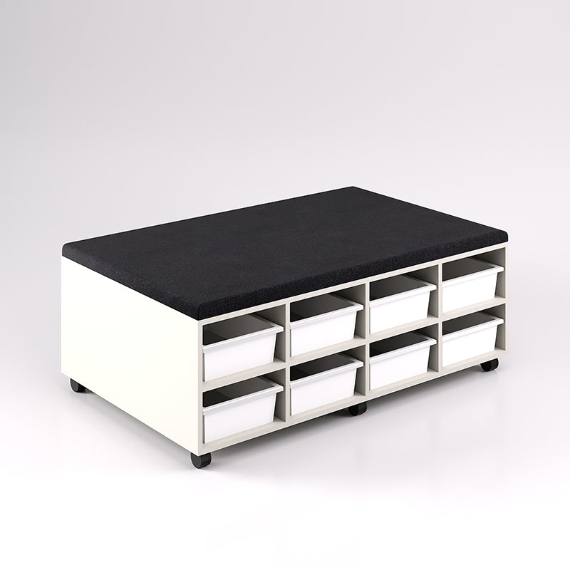 16 Tray Mobile Bench Cupboard (Double Sided)