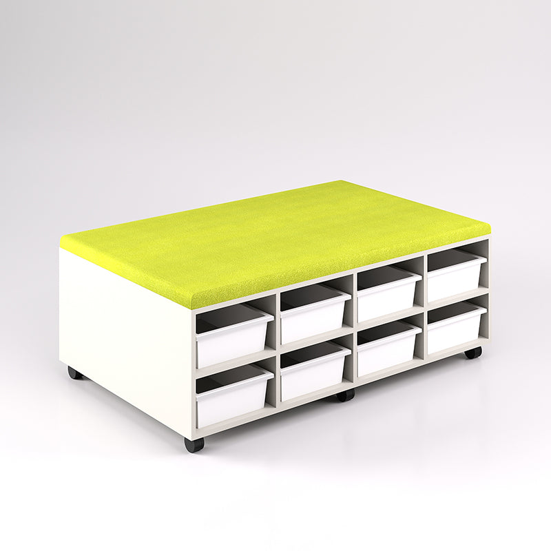 16 Tray Mobile Bench Cupboard (Double Sided)