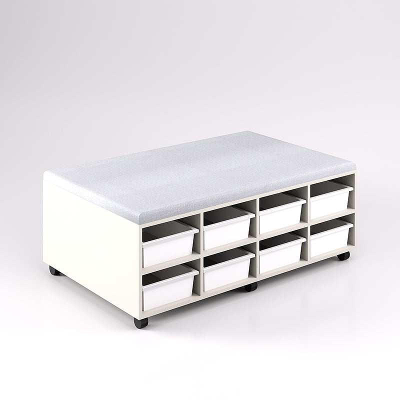 16 Tray Mobile Bench Cupboard (Double Sided)