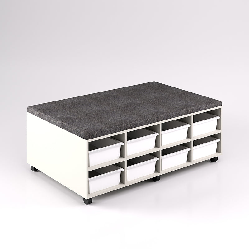 16 Tray Mobile Bench Cupboard (Double Sided)