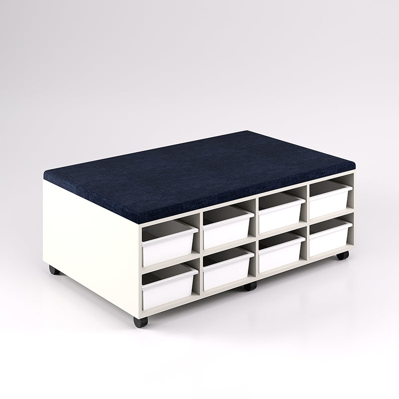 16 Tray Mobile Bench Cupboard (Double Sided)