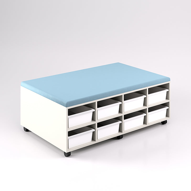 16 Tray Mobile Bench Cupboard (Double Sided)