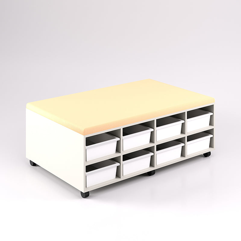 16 Tray Mobile Bench Cupboard (Double Sided)