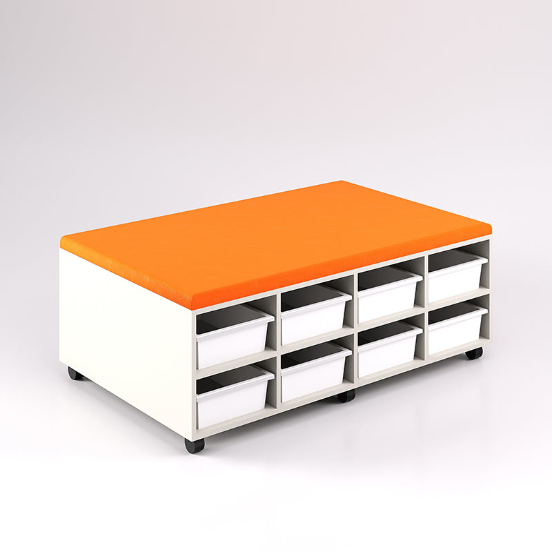 16 Tray Mobile Bench Cupboard (Double Sided)