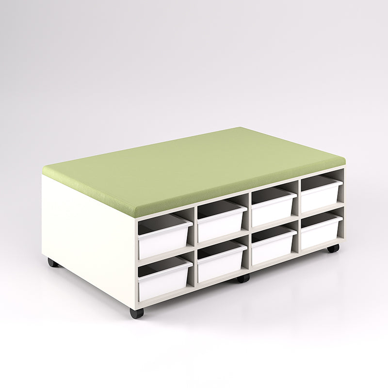 16 Tray Mobile Bench Cupboard (Double Sided)