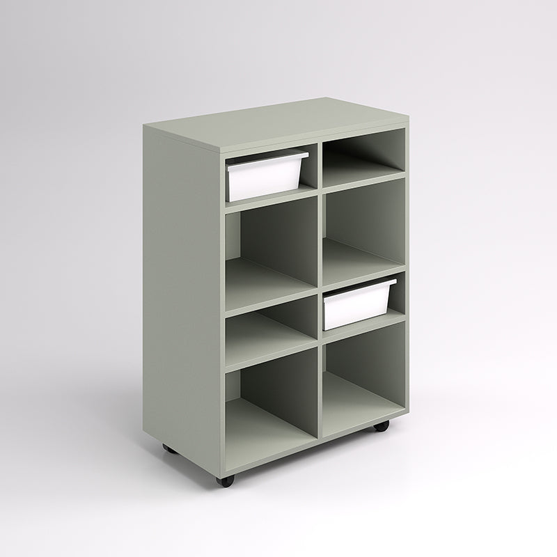 Bench Cupboard With Shelving & 4 Tray