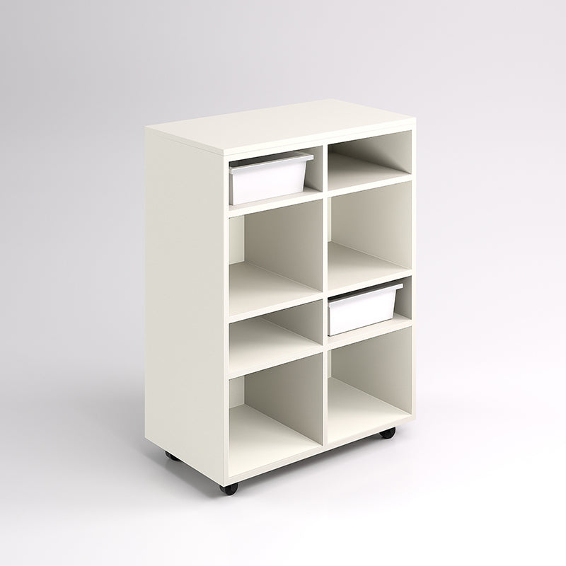 Bench Cupboard With Shelving & 4 Tray