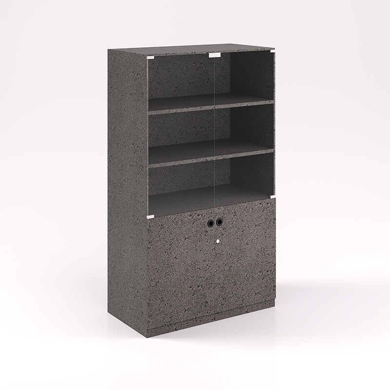 Bookcase With Glass Doors - Batger Australia