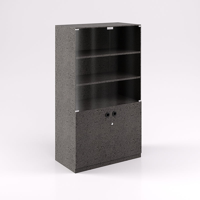 Bookcase With Glass Doors