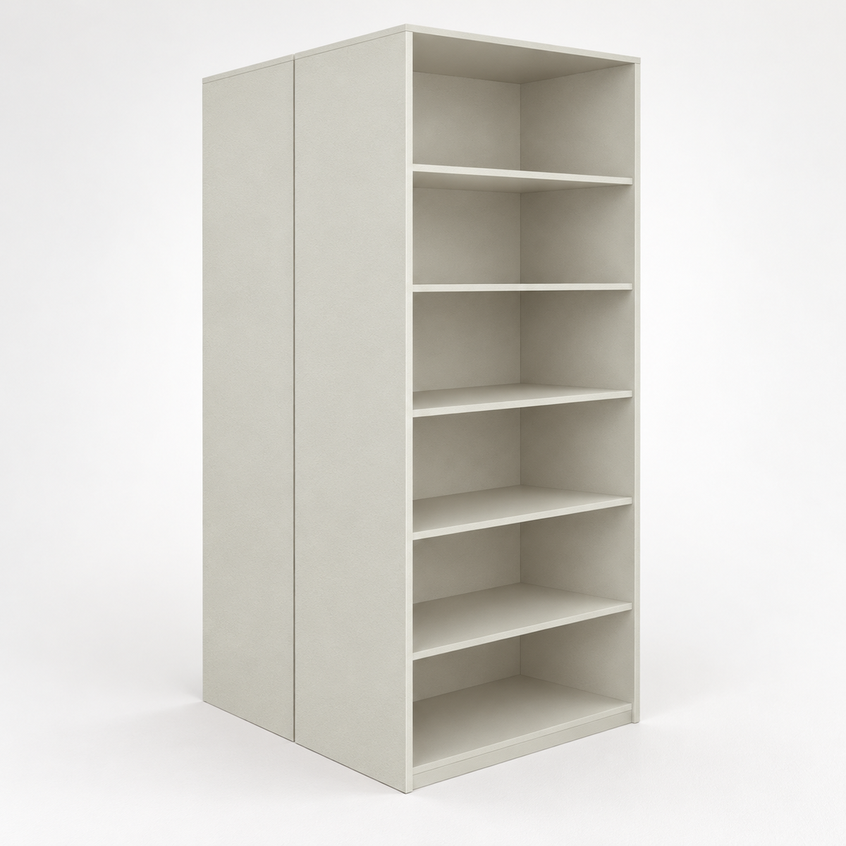 Double Sided Bookcase - 1800H