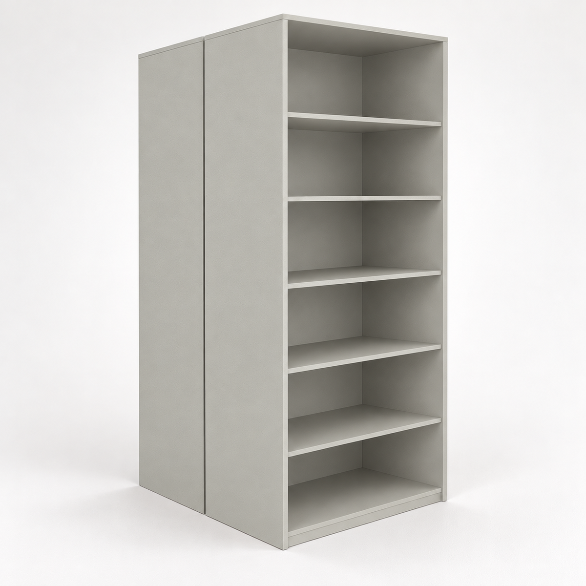 Double Sided Bookcase - 1800H
