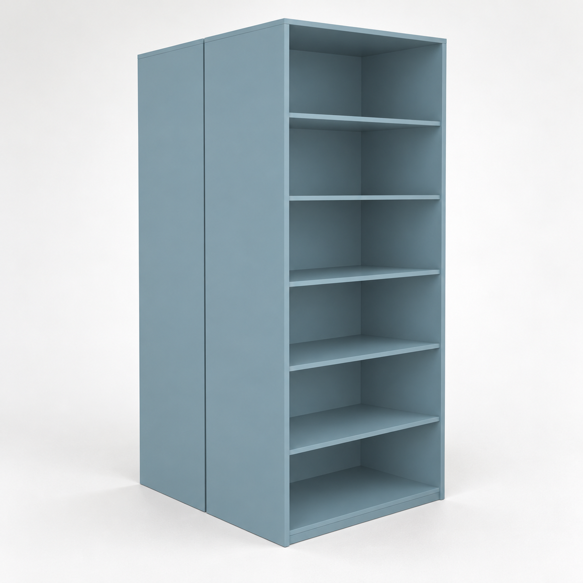 Double Sided Bookcase - 1800H