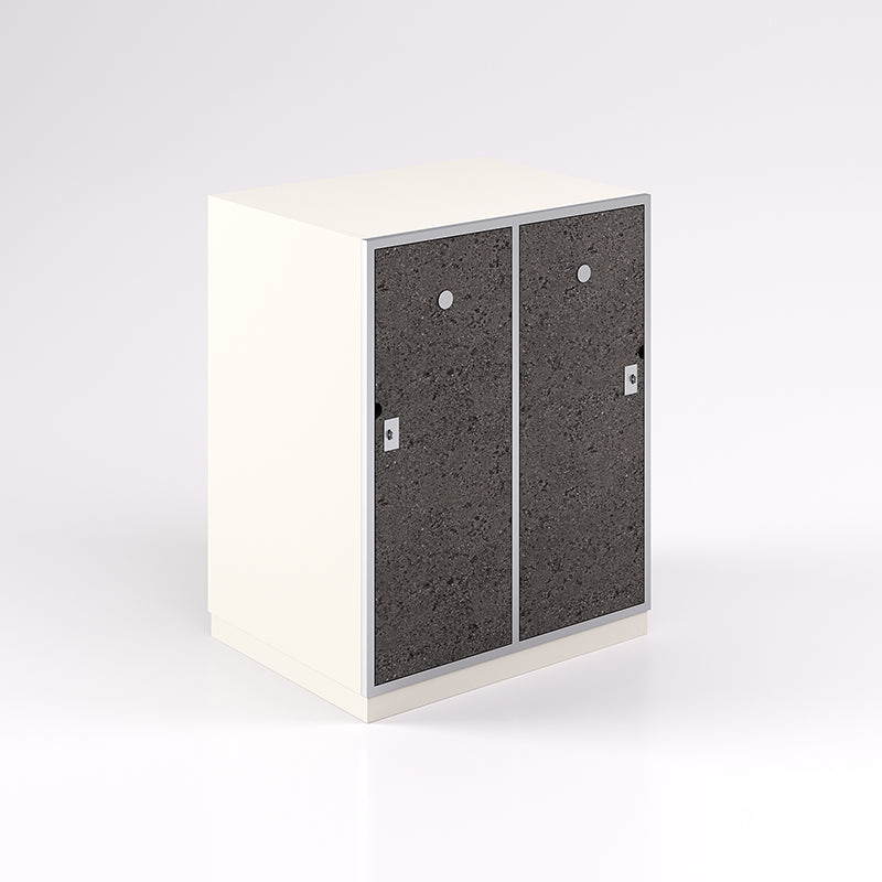 Two Door Horizontal Steel Frame Locker