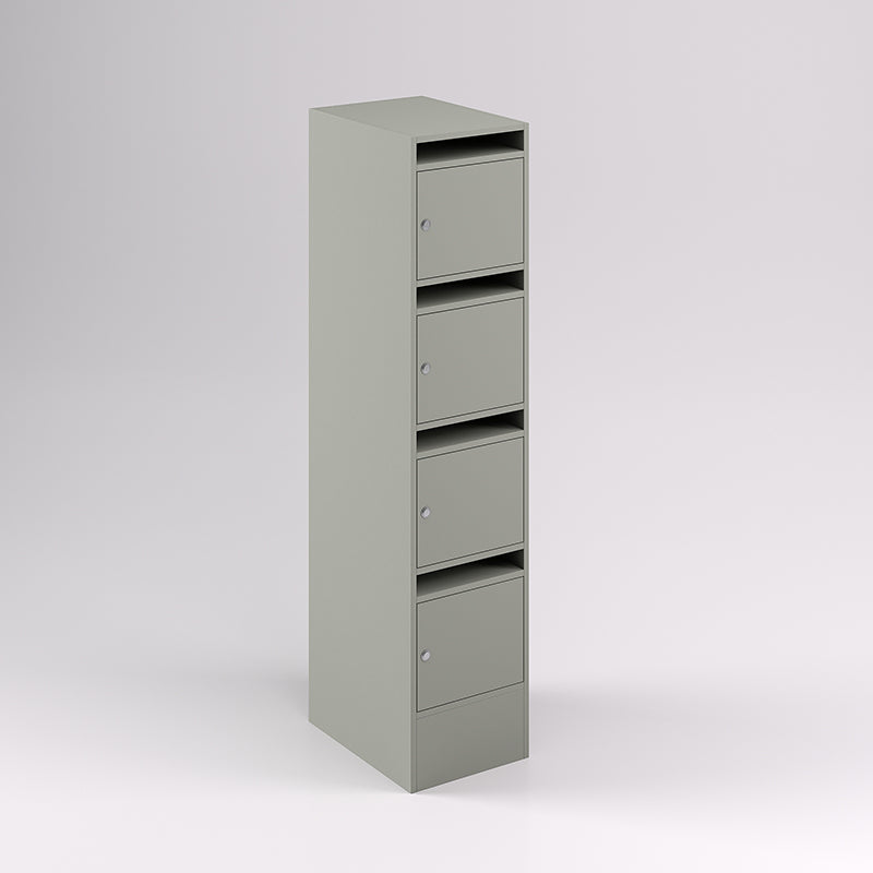 4 Door Pigeon Hole Timber Locker