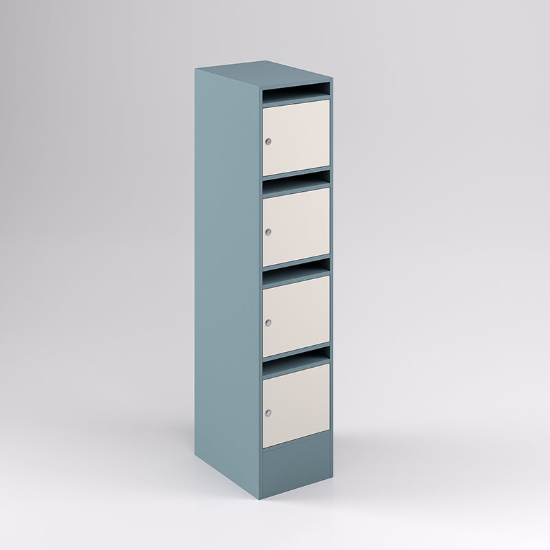 4 Door Pigeon Hole Timber Locker