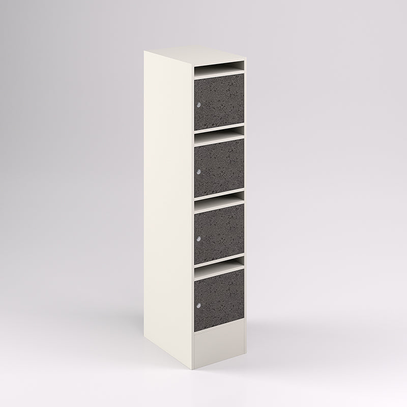 4 Door Pigeon Hole Timber Locker