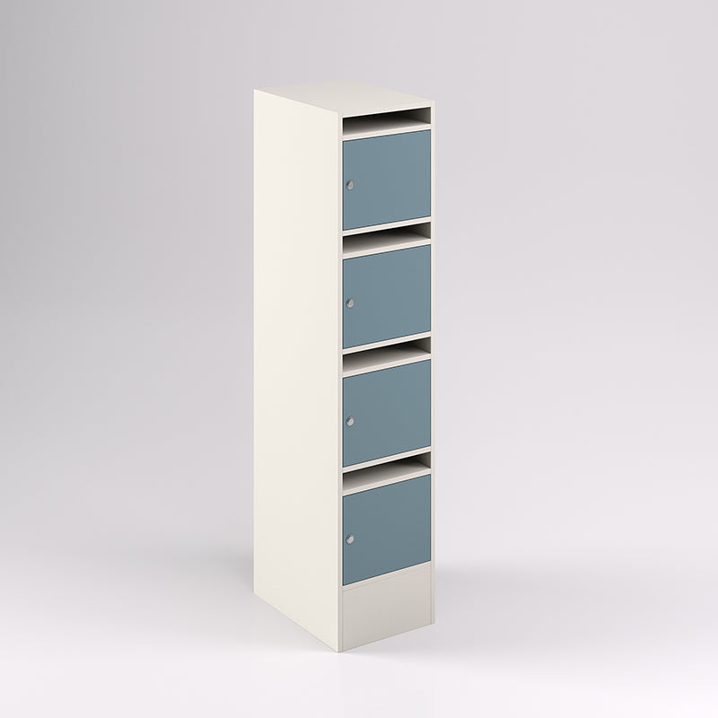 4 Door Pigeon Hole Timber Locker