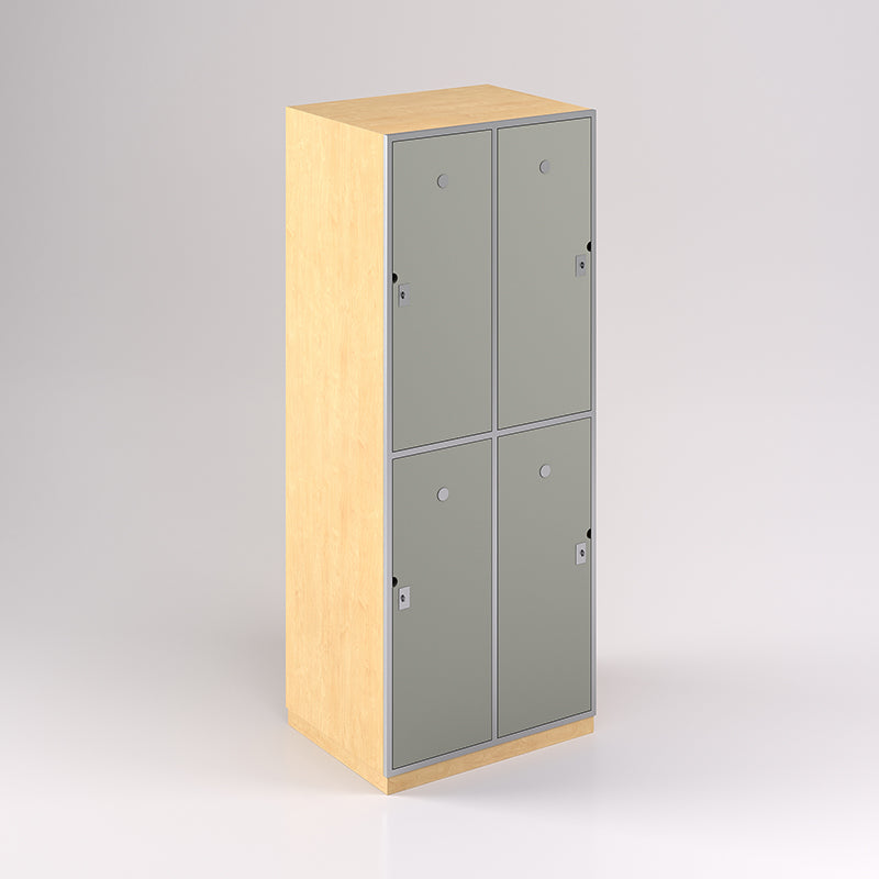 Six Door Steel Frame Locker (3H X 2W) - Batger Australia