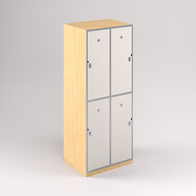 Six Door Steel Frame Locker (3H X 2W) - Batger Australia