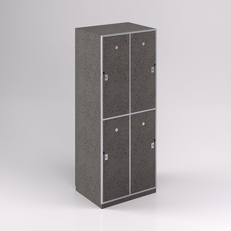 Six Door Steel Frame Locker (3H X 2W) - Batger Australia