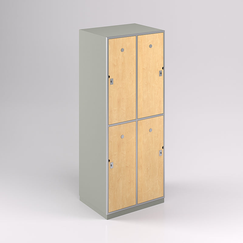 Six Door Steel Frame Locker (3H X 2W) - Batger Australia